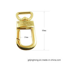 Zinc Alloy Logo Customized Buckle para Bolsas